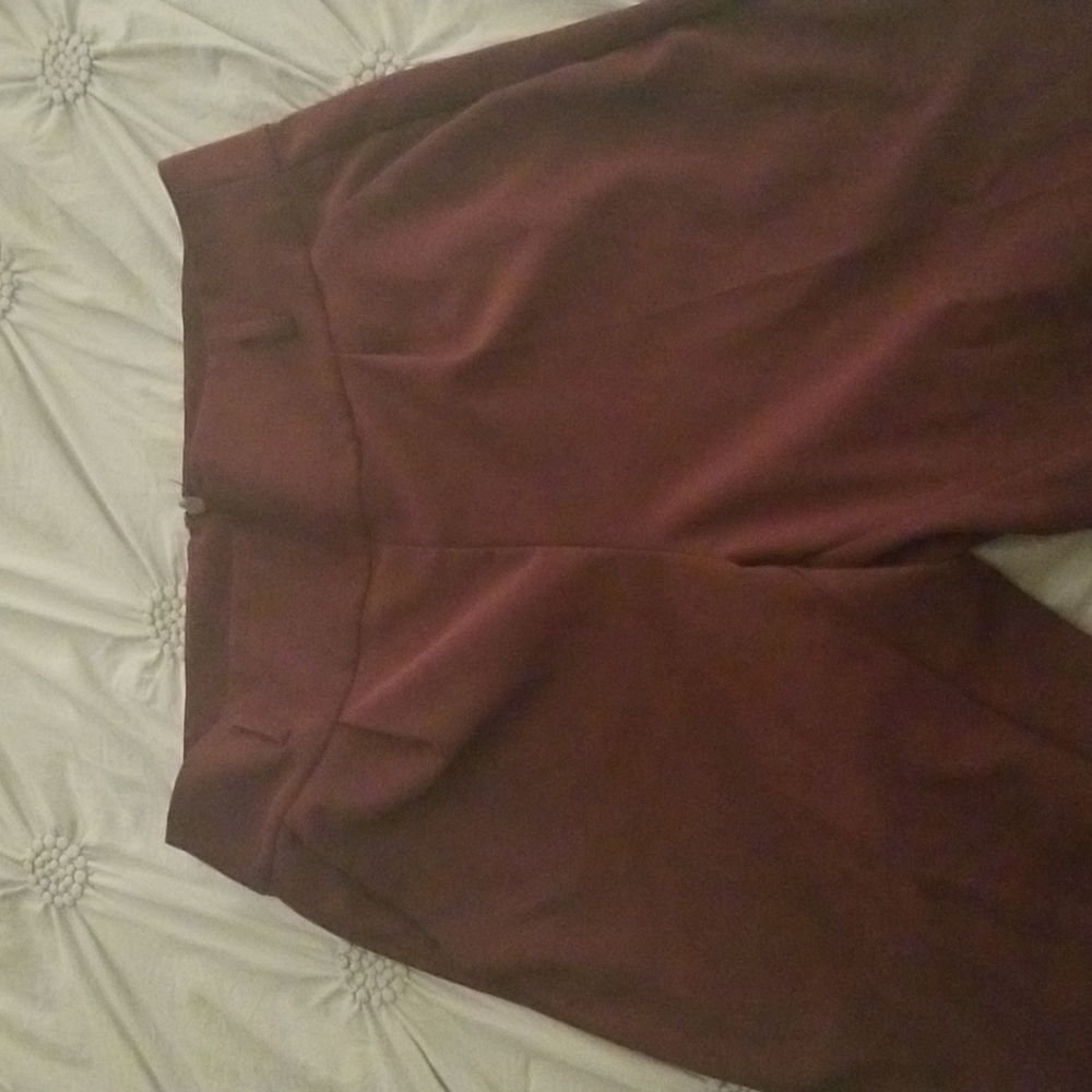 Plum Cigarette Office Slacks size 14